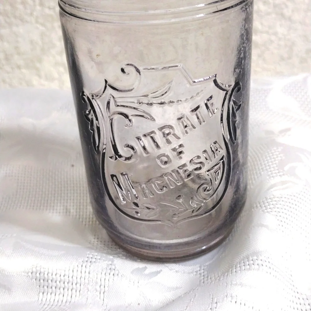 Vintage Bottle with Porcelain Stopper
